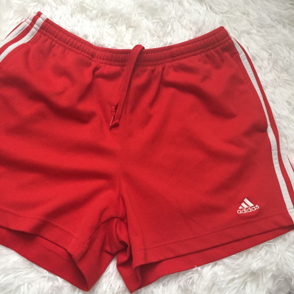 Red Adidas Shorts